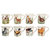 Wildlife Assorted Mugs - Set Of 8