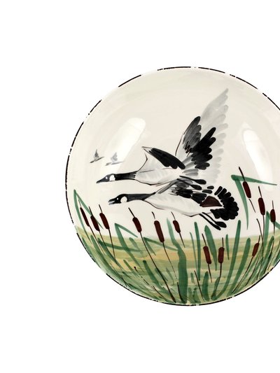 Vietri Wildlife Geese Medium Serving Bowl product