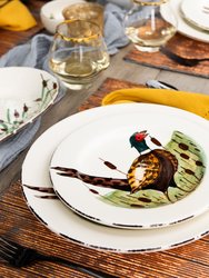 Wildlife Pheasant Salad Plate