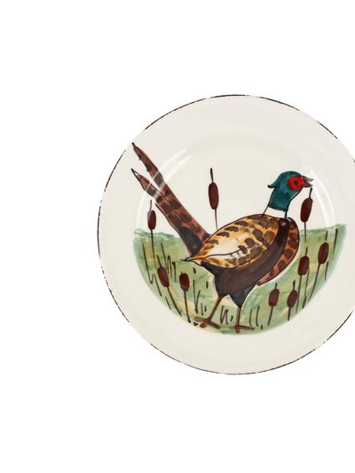 Vietri Wildlife Pheasant Salad Plate product