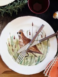 Wildlife Quail Dinner Plate