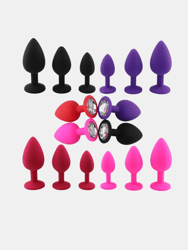 20 Speed Waterproof Wand Vibrator Women Sex Toy And Silicone Butt Plugs