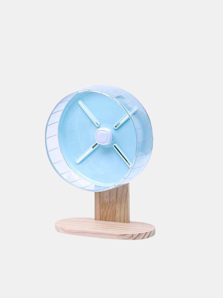 Acrylic Cute Running Silent Wheel Tiny Lovable Pets - Blue