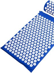 Acupuncture Mattress Mat Back Pain Relief and Neck Pain Relief - Blue