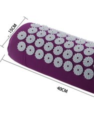Acupuncture Mattress Mat Back Pain Relief and Neck Pain Relief - Purple