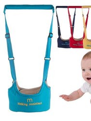 Adjustable Baby Walking Harness Learn To Walk, friendly Kids Walker Helper, Toddler Infant Walker Harness Assistant Belt - Bulk 3 Sets