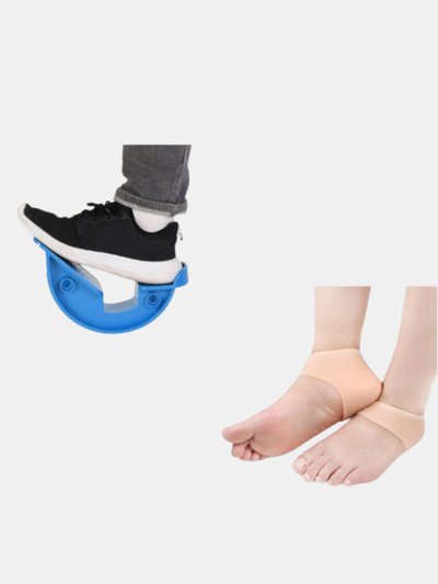 Vigor Auxiliary Board Foot Stretcher & Ankle Silicone Gel Heel Pad Pack product