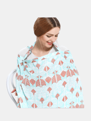 Baby Nursing Cover For Breastfeeding With Sewn-in Cloth