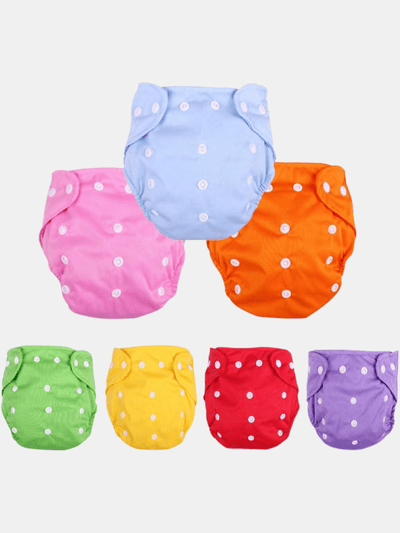 Vigor Baby Summer Or winter Cloth Diapers Cover Adjustable Reusable Washable Nappies - Bulk 3 Sets product