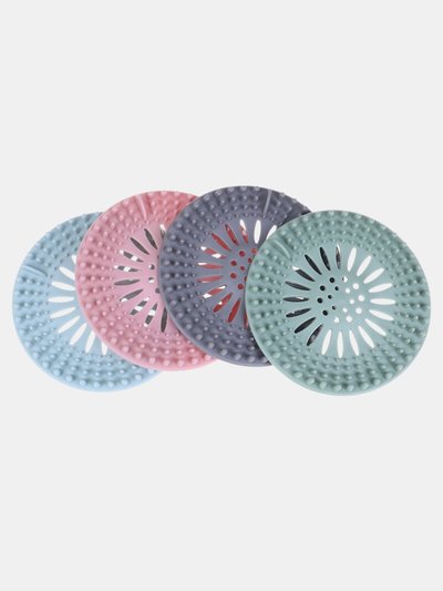 Grand Fusion Shower Bathtub Drain Hair Catcher Protector Strainer Filter 2  Pack