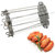 BBQ Steel Metal Roaster Rotisserie Skewers Needle Cage Oven Rotisserie Motor Kebab Maker Grill