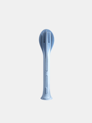 Biodegradable Reusable Wheat Straw Cutlery Set - Blue
