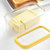 Butter Slicer Cutter Container Dish With Lid For Fridge