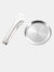 Camping Lightweight Stainless Steel Flatware Set Knife Fork Spoon Plate Silverware Dinnerware