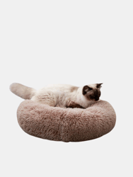 Cat Beds For Indoor Cats, 20" Dog Bed For Small Melium Large Dogs Washable-Round Pet Bed For Puppy and Kitten - Bulk 3 Sets