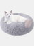 Cat Beds For Indoor Cats, 20" Dog Bed For Small Melium Large Dogs Washable-Round Pet Bed For Puppy And Kitten With Slip Resistant Bottom - Gray