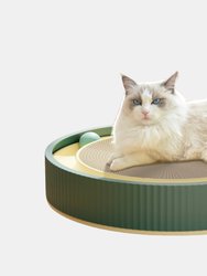 Cat Claw Board Foldable Cat Scratch Board & Cat Wheel Funy Scratching Board With Balls - Bulk 3 Sets