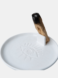 Ceramic Palo Santo Incense Holder Sage Scent Stick Holder - Bulk 3 Sets