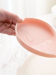 Classy Leaf Shape Holder Non Slip Soap Dish - Bulk 3 Sets