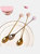 Coffee Spoons Silverware Flatware Cherry Blossom Handle Coffee Spoon Stainless Steel Cutlery Metal Serving Spoon