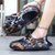 Comfort Sandals Slippers Non-Slip Closed Toe Outdoor Wear Universal - Black