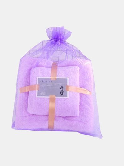 Vigor Coral Fleece Set Soft Bath Towel Towel Two-In-One Coral Velvet Absorbent Bath Towels For Adults Face Towel Bath Towel Set  product