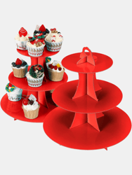 Cupcake Stand, Cake Stand holder, Tiered DIY Cupcake Stand Tower - Bulk 3 Sets