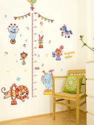 Decal Mile Height Chart-Wall Decals-Kids Measure Growth Wall Stickers Baby Nursery Classroom-Children's Bedroom Wall Décor