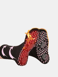 Dotted With Comfortable Grip Tourmaline Socks