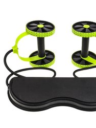 Double Ab Roller Wheel Fitness Abdominal Muscle Trainer - Bulk 3 Sets