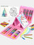 Drawing Art kit Paint Brush Set Children Daily Entertainment Toy DIY stationery set - Bulk 3 Sets