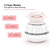 Electric Rechargeable Sonic Scrubber Silicone Facial Cleansing Brush For Face Cleaning Skin Pore Shrinking - Bulk 3 Sets