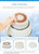 Electric Rechargeable Sonic Scrubber Silicone Facial Cleansing Brush For Face Cleaning Skin Pore Shrinking - Bulk 3 Sets