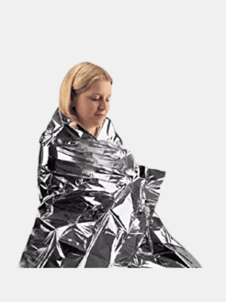 Emergency Blankets Extra Large Thermal Foil Space Blankets For Camping - Bulk 3 Sets