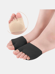 Fabric Soft Foot Care Ball Of Foot Cushions & Zipper Compression Socks Calf Knee Combo Pack