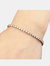 Fashion Jewelry Accessories Inlaid Crystal Stainless Steel Bracelet - Bulk 3 Sets