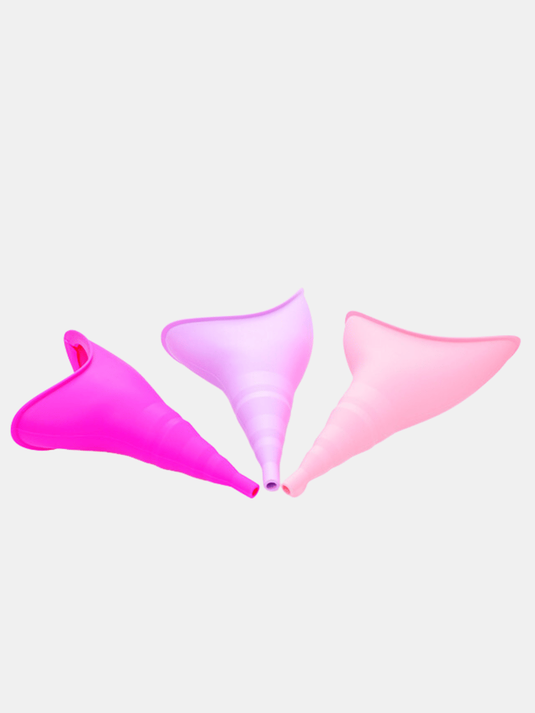 Female Urinal Funnel Soft Silicone Standing Urinals - Mix & Match Colors
