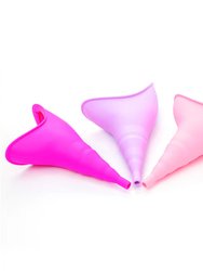 Female Urinal Funnel Soft Silicone Standing Urinals