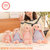 Flower Skirt Couple Rabbit Doll Plush Toy Long Legs