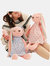 Flower Skirt Couple Rabbit Doll Plush Toy Long Legs