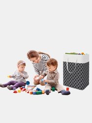 Foldable Domestic Waterproof Storage Basket - Black