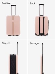 Folding Luggage Pack Collapsible Carry On Luggage Robust And Durable Suitcases With Wheels Travel Suitcase For 20"