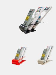 Four Grid Table Remote Controller Container Remote, Remote Holder For Table TV Mounts Controller Holder Remote TV Remote Holder - Bulk 3 Sets