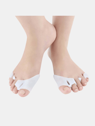 Gel Hammer Toe Separator Correction Straightener Orthopedic Toes Protection - Clear - 1 Pair