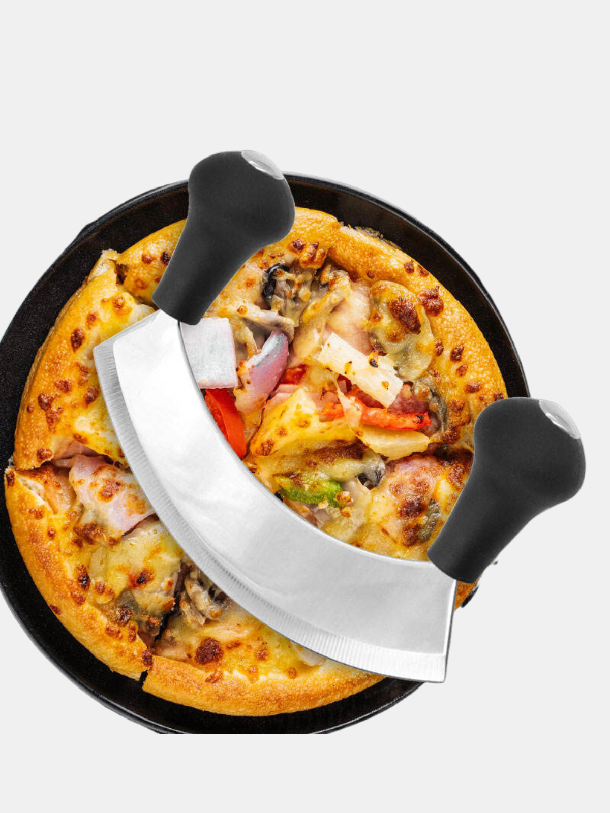 3 in 1 Pizza Cutter, Slicer and Server