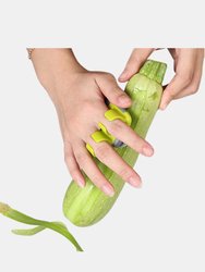 Handy Silicone Finger Grips Peeler For Any Vegetables