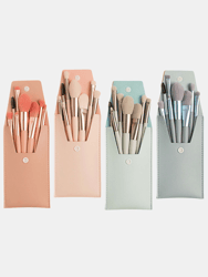 Handy Size 8 pcs Candy Color Makeup Brushes Tool Set(Bulk 3 Sets)