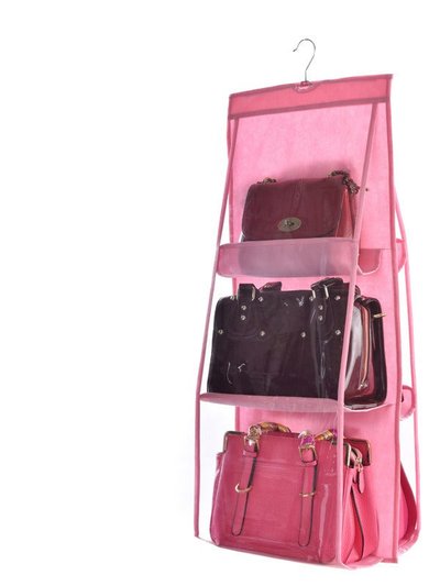 Vigor Hanging Purse Handbag Organizer Clear Hanging Shelf Bag Collection Storage product