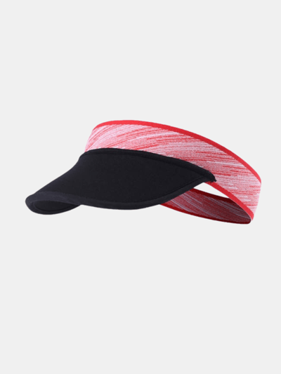 Vigor High Elastic Plain Dry Fit Sport Hat Cap Running Sun Visor product