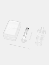 High Quality 10ml Pacifier Feeder Syringe Type Silicone Baby Medicine Pacifier Baby Feeding Set - Bulk 3 Sets